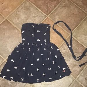 Navy blue Hollister dress
